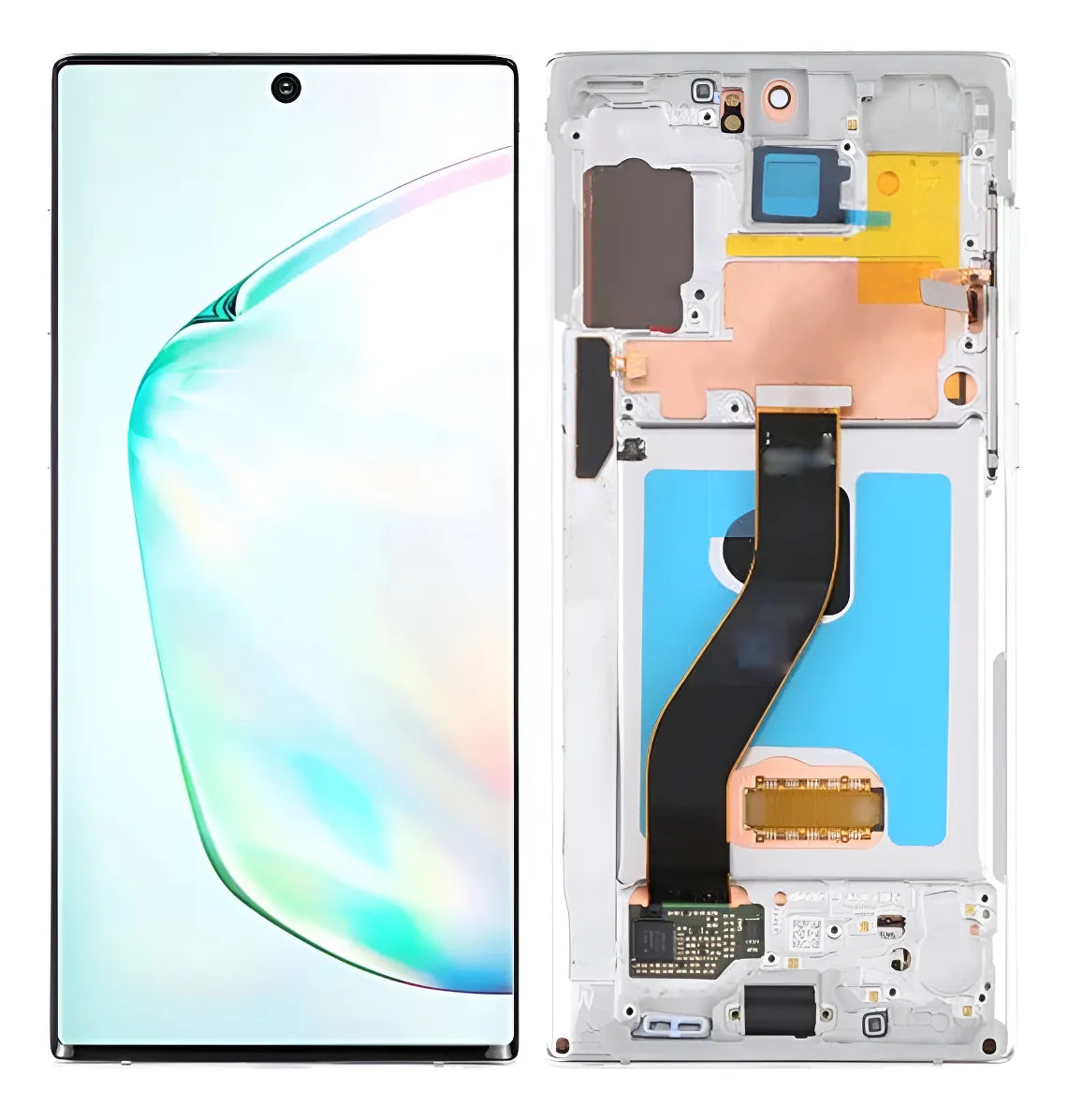 Pantalla con Marco compatible con Samsung Note 10 N970F Amoled