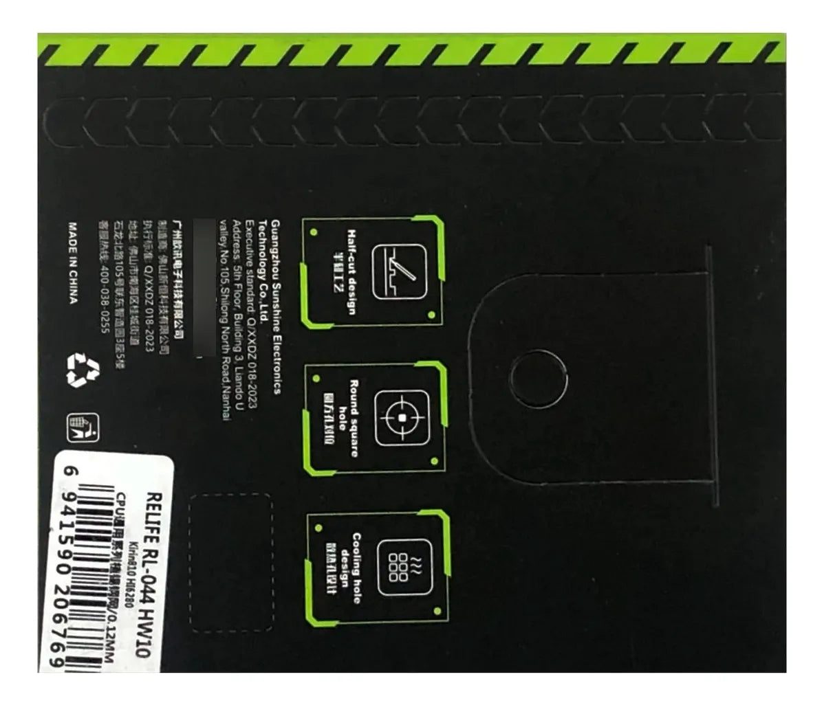 Stencil 0.12MM Relife RL-044 SAM15 Qualcomm 888 SM8350/Exynos2100 CPU