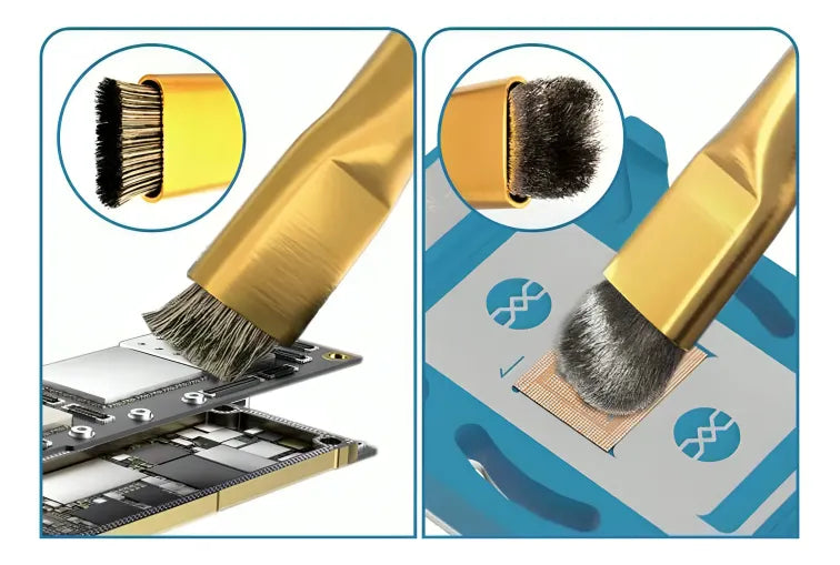 Cepillo Limpiador Antiestático 2 puntas Sunshine