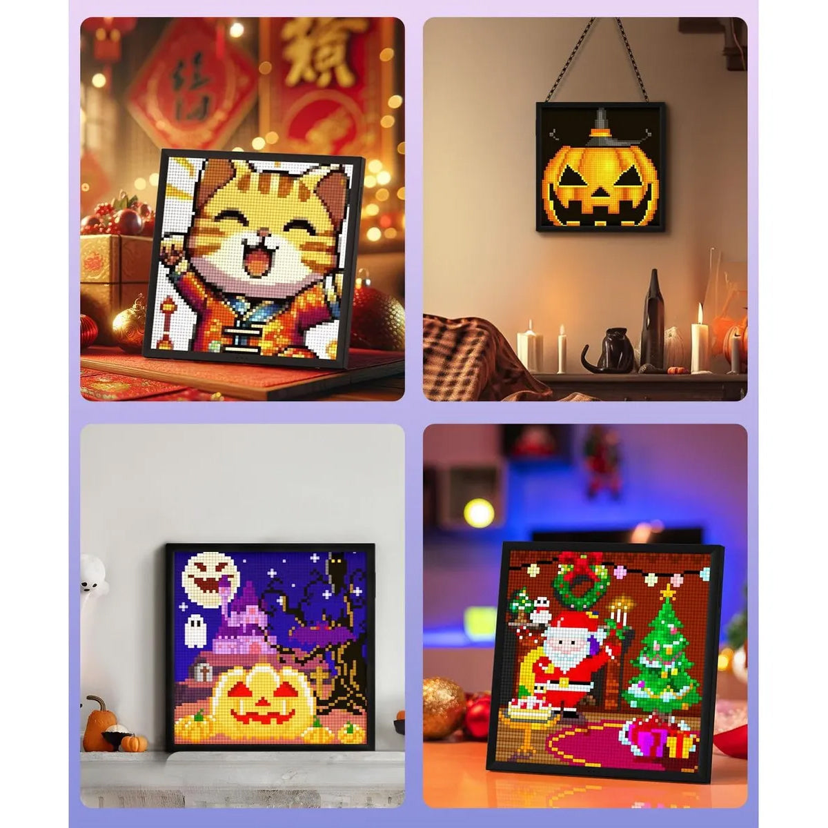 Divoom Pixoo 64 – Marco de Arte Digital Wi-Fi (64x64 Pixels)