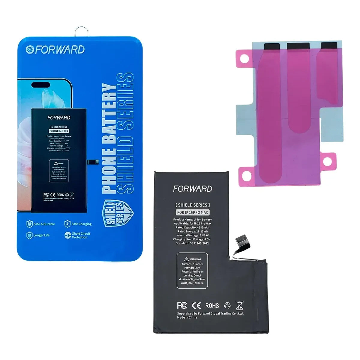 Batería Forward para iPhone 16 / 16 Plus / 16 Pro / 16 Pro Max