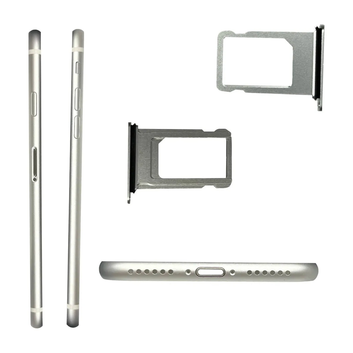 Carcasa completa para iPhone SE (2.ª Gen) – Plata