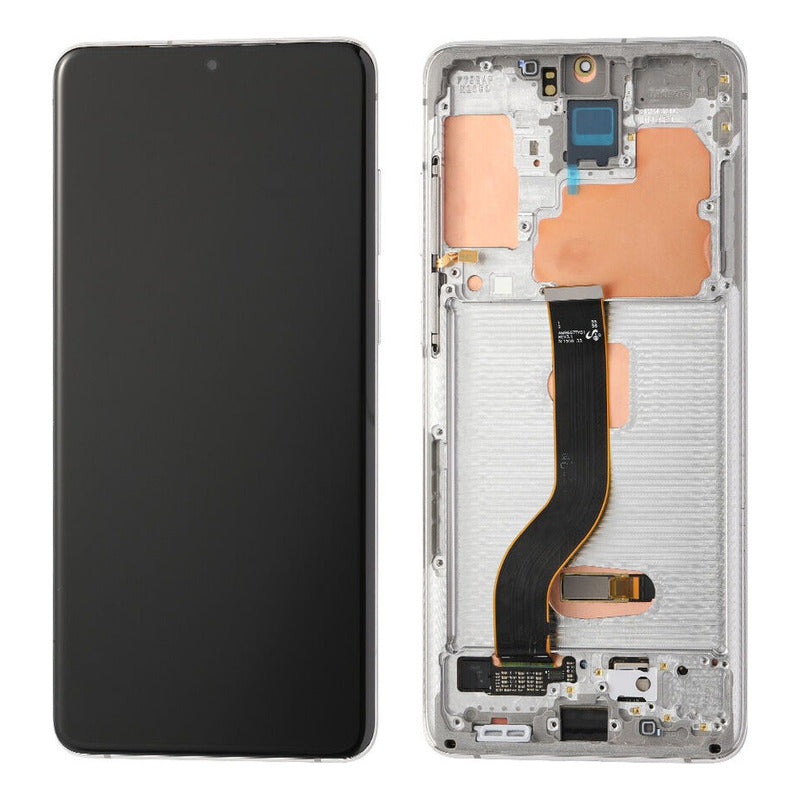 Pantalla Con Marco Compatible Con Samsung S20 Plus Oled