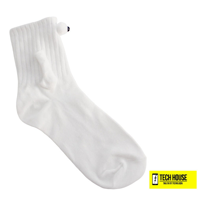Calcetines Magnéticos Ojitos Y Manitas Para Pareja