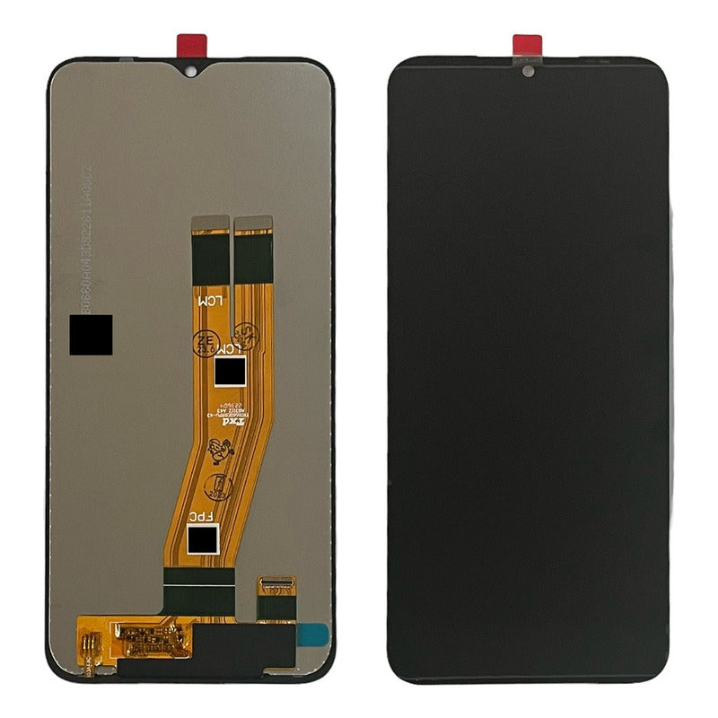 Muestra del producto en ambos lados con etiqueta en la parte posterior