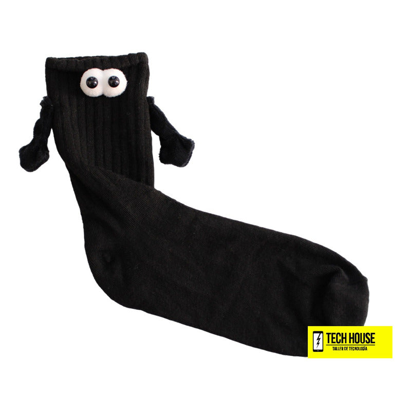 Calcetines Magnéticos Ojitos Y Manitas Para Pareja