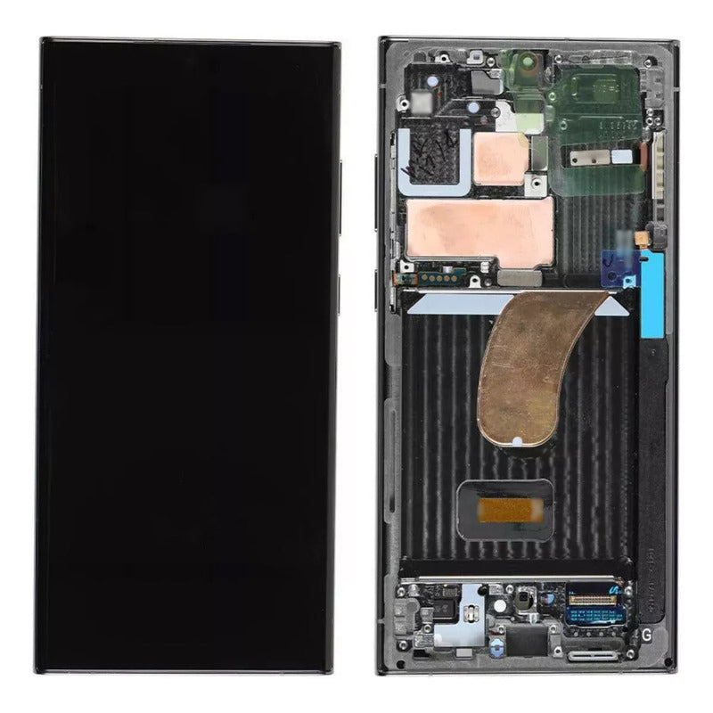 Pantalla apagada y del otro
