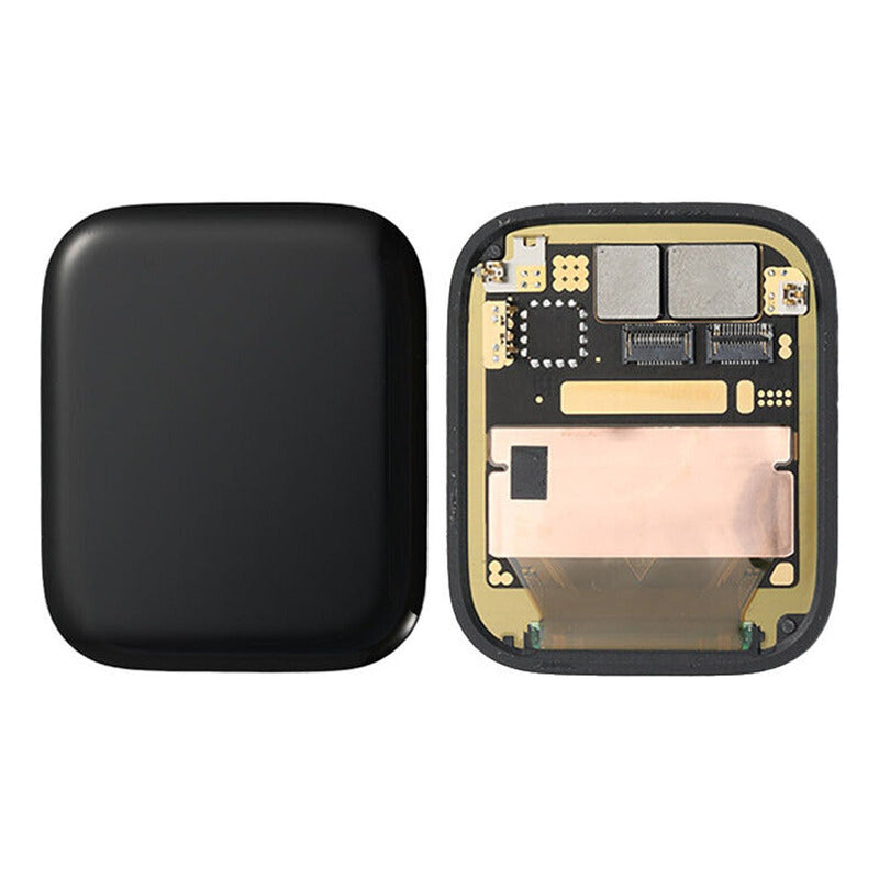 Imagen que muestra la parte frontal y el diseño interior de una Pantalla Compatible Con Watch Serie 7 41 Mm A2476