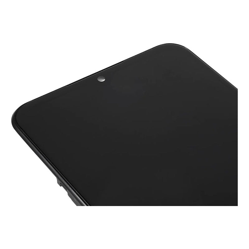 Acercamiento a la vista de la pantalla de frente