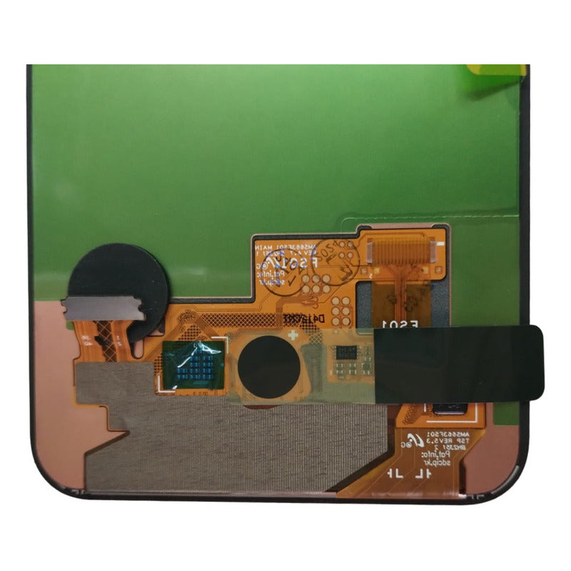 Acercamiento de la parte posterior de la pantalla