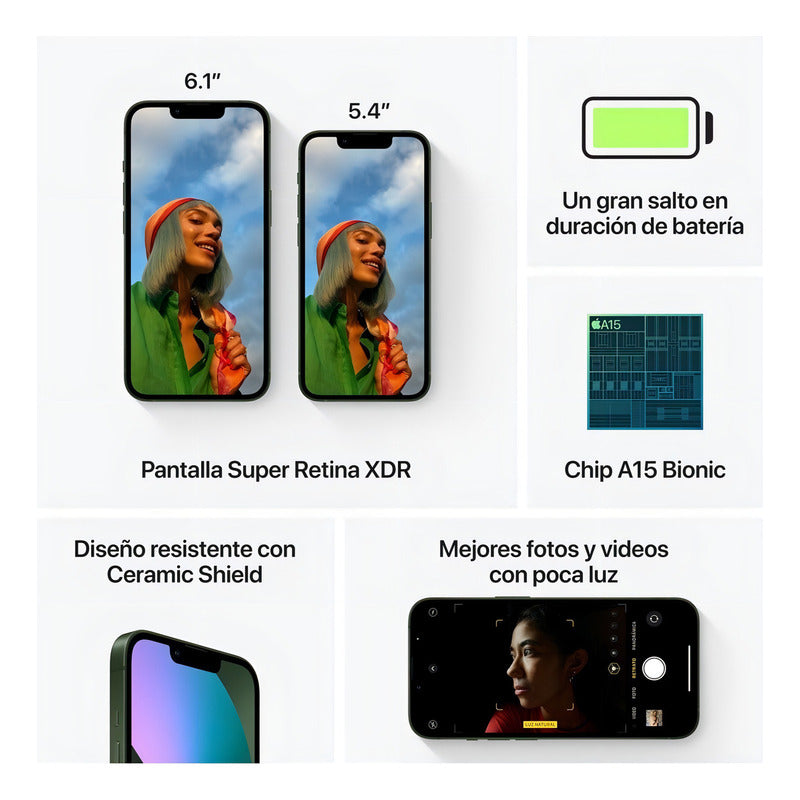 Apple iPhone 13 Mini (128 Gb) - Verde
