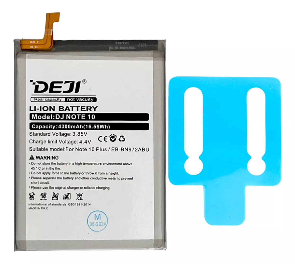 Batería Deji Compatible Con Samsung Note 10 Plus Eb-bn972abu