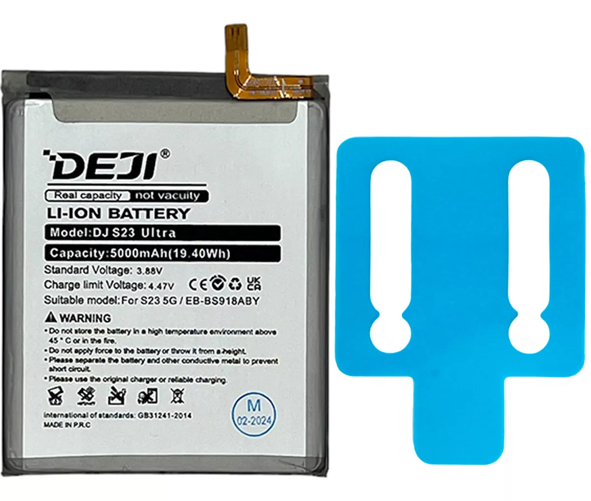 Batería Deji Compatible Con Samsung S23 Ultra Eb-bs918aby