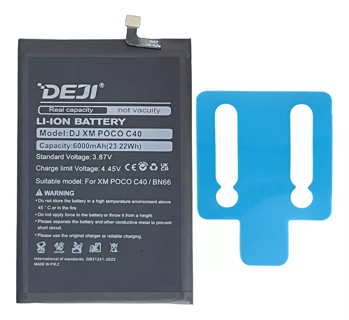 Batería Deji Compatible Con Xiaomi Poco C40 Bn66