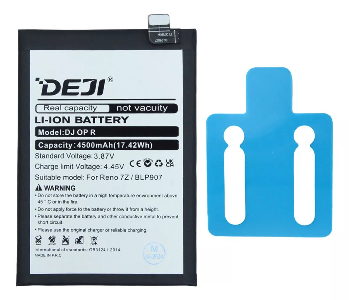 Batería Deji Compatible C/ Oppo Reno 7/8 Lite 5g/ 7z Blp907