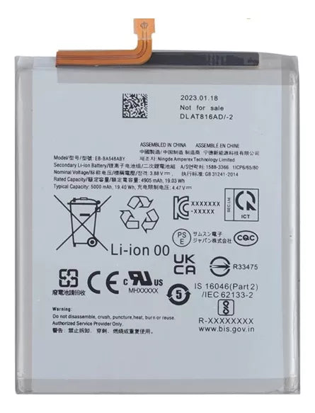 Bateria Para Samsung A54 5g Sm-a546 Eb-ba546aby