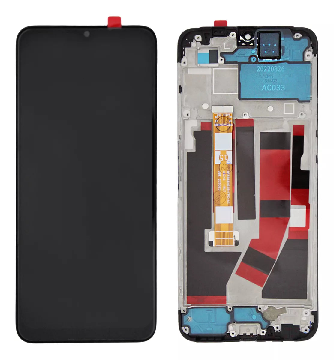 Pantalla C/marco Compatible Con Oppo A57 4g Cph2387 Lcd