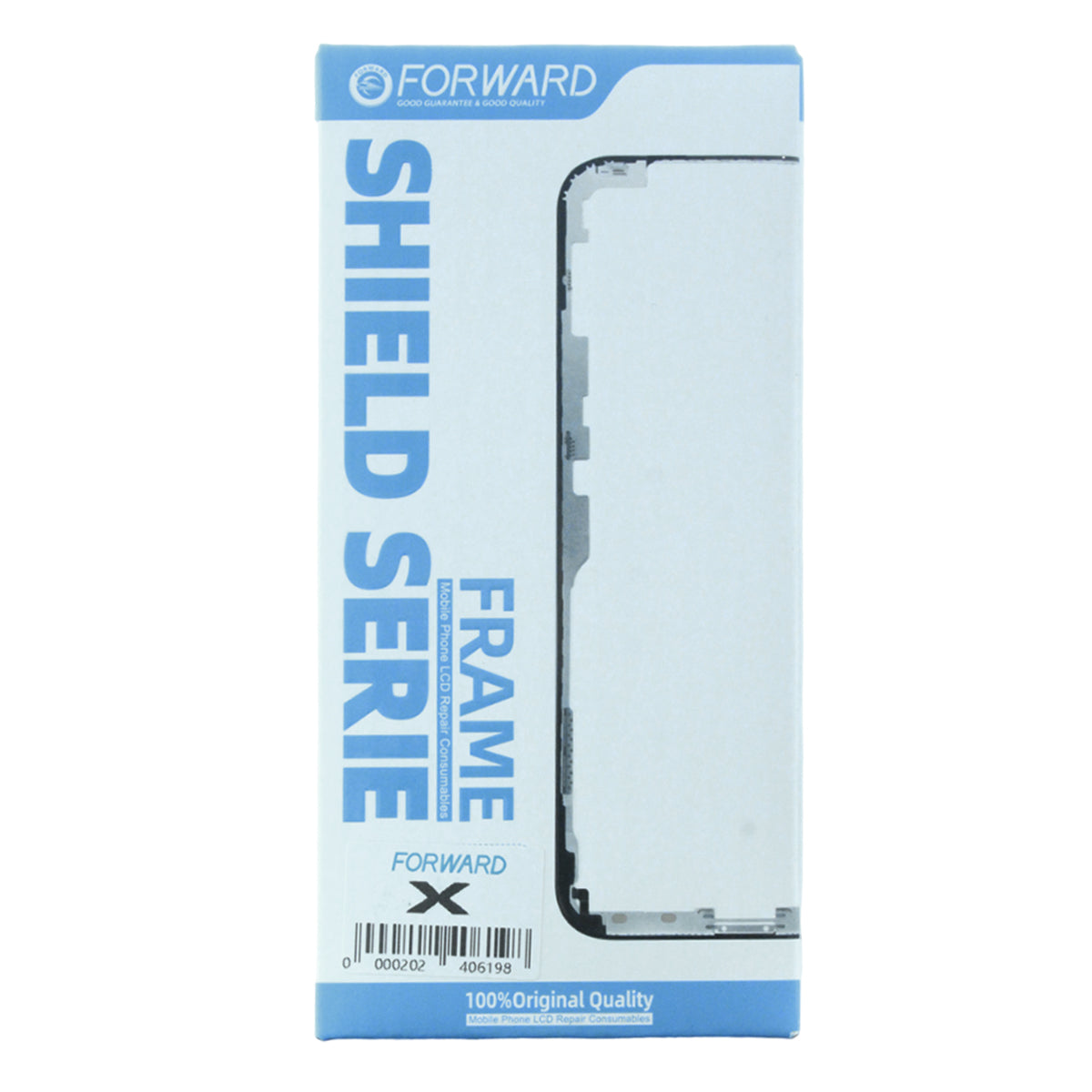 Marco De Display+sticker Compatible Con iPhone X Forward