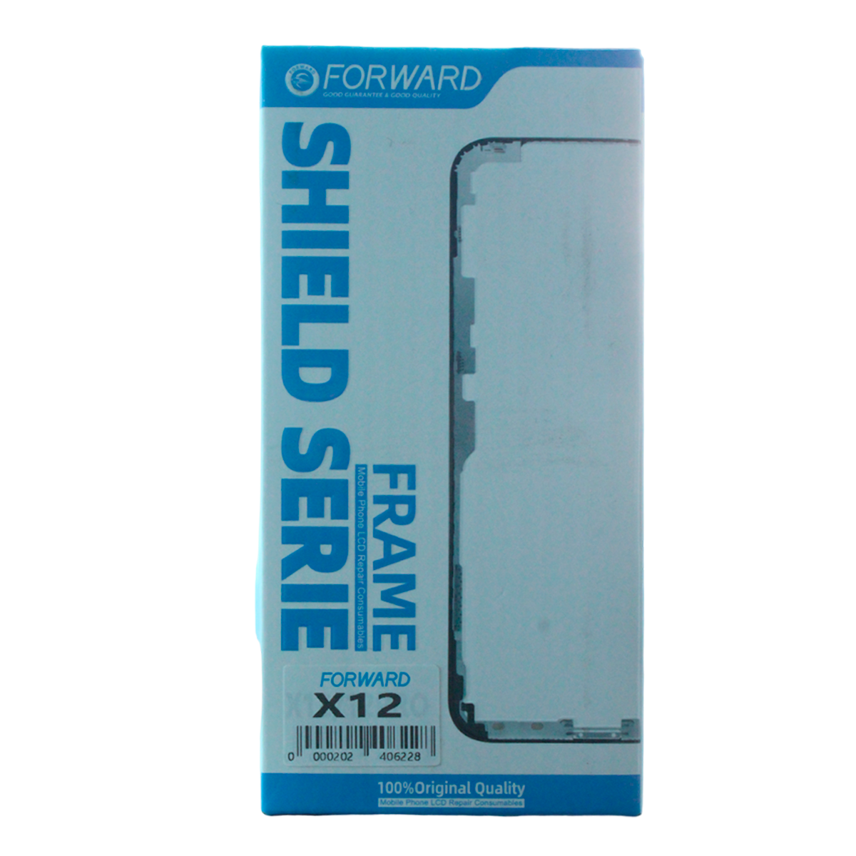 Marco De Display+sticker Compatible Con iPhone 12 Forward