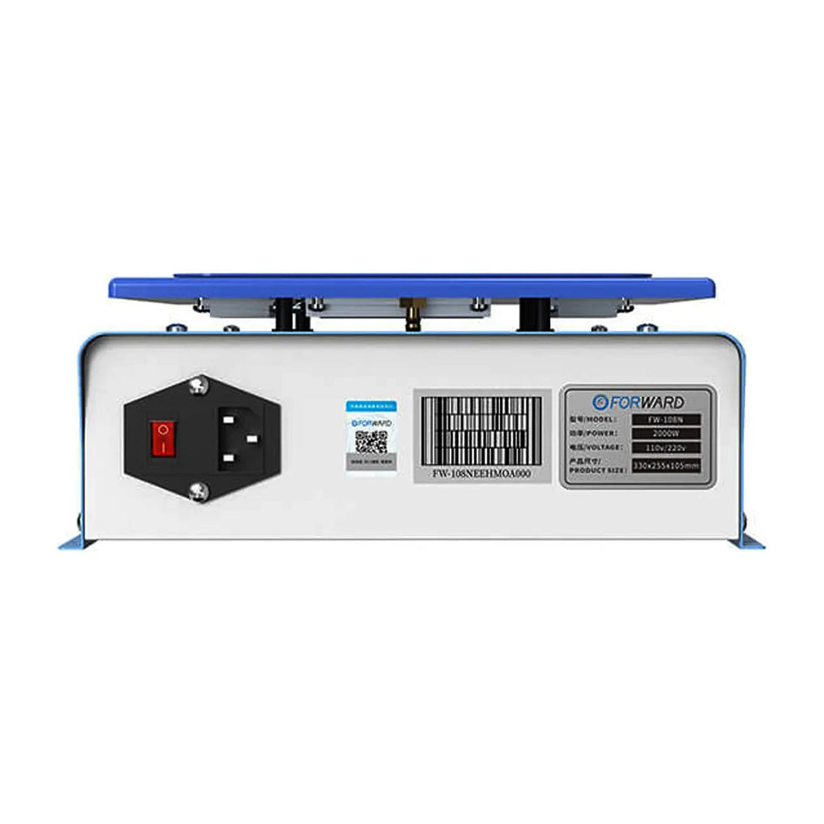 Plancha de Calor Forward FW-108N 15": Domina las Pantallas Grandes