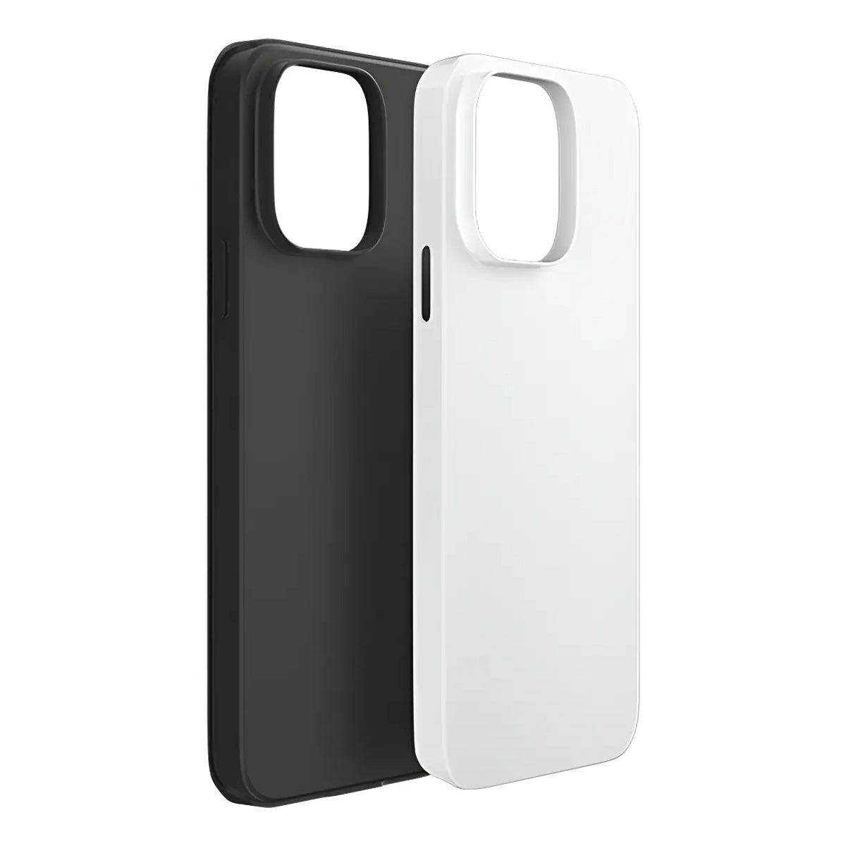 Paquete 5 Fundas de Sublimación 2 en 1 Big Hole para iPhone