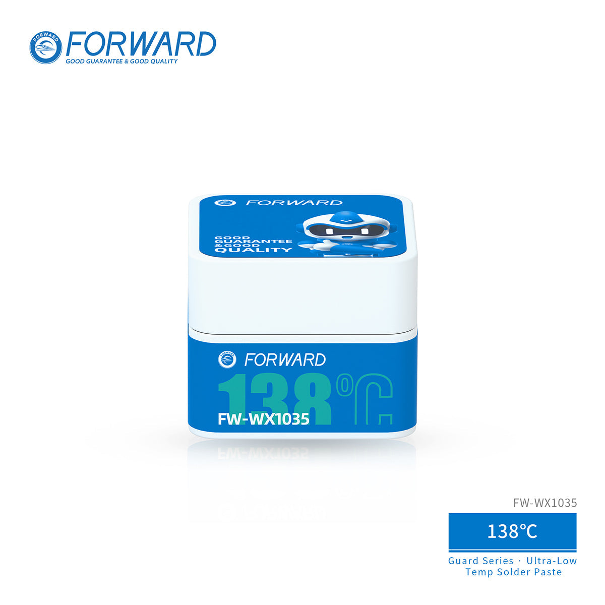 Pasta de Soldadura Forward 138°C – Guard Series (Ultra Baja Temperatura)