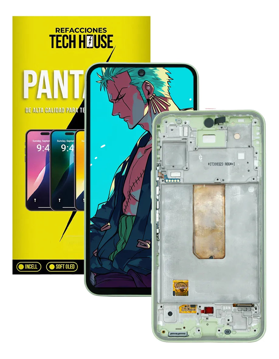 Pantalla con Marco compatible con Samsung A54