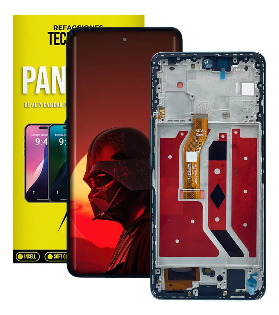 Pantalla con Marco compatible con Honor Magic 6 Lite ALI-NX3 - Oled