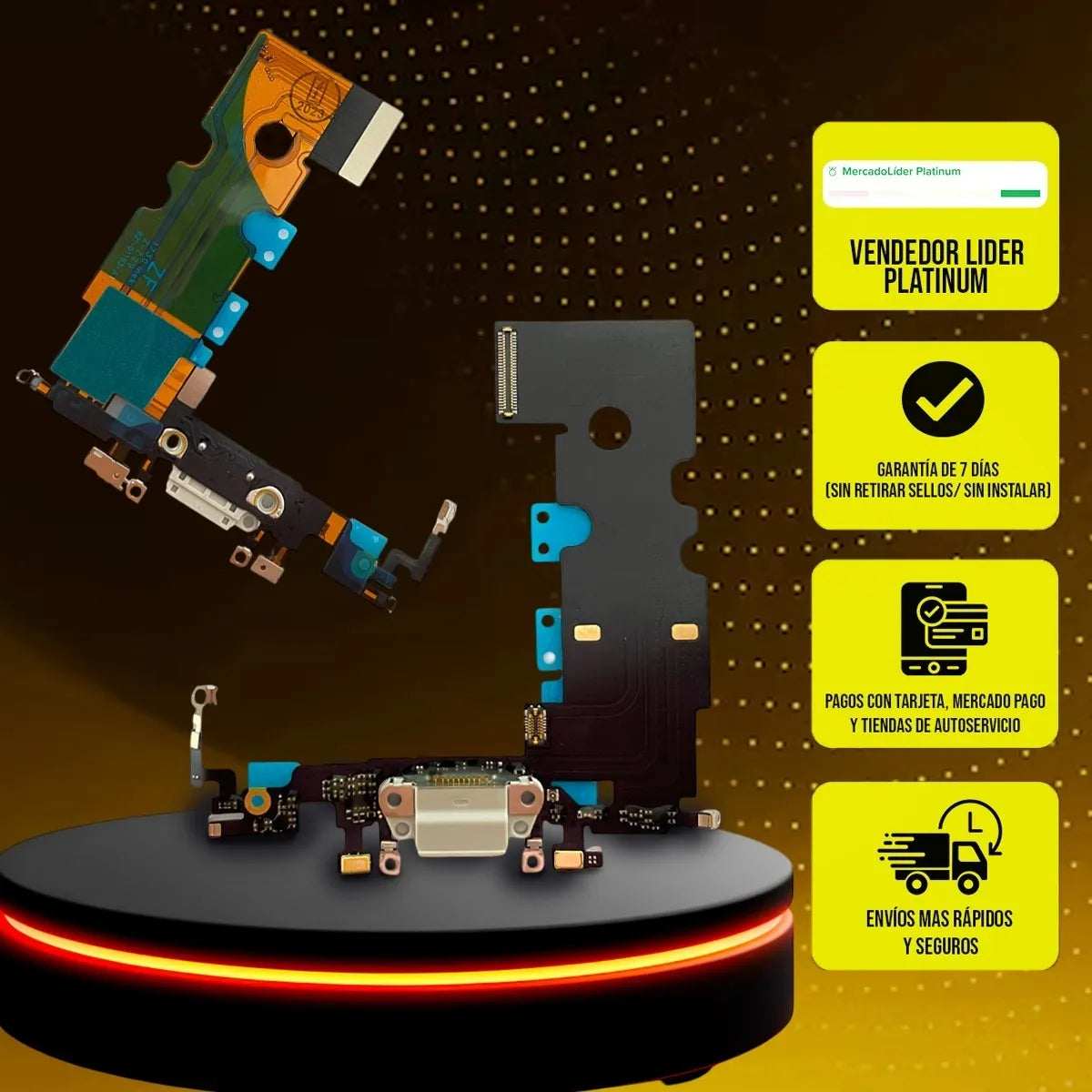 Bocina Auricular + Sensor de proximidad para iPhone 12 Pro Max