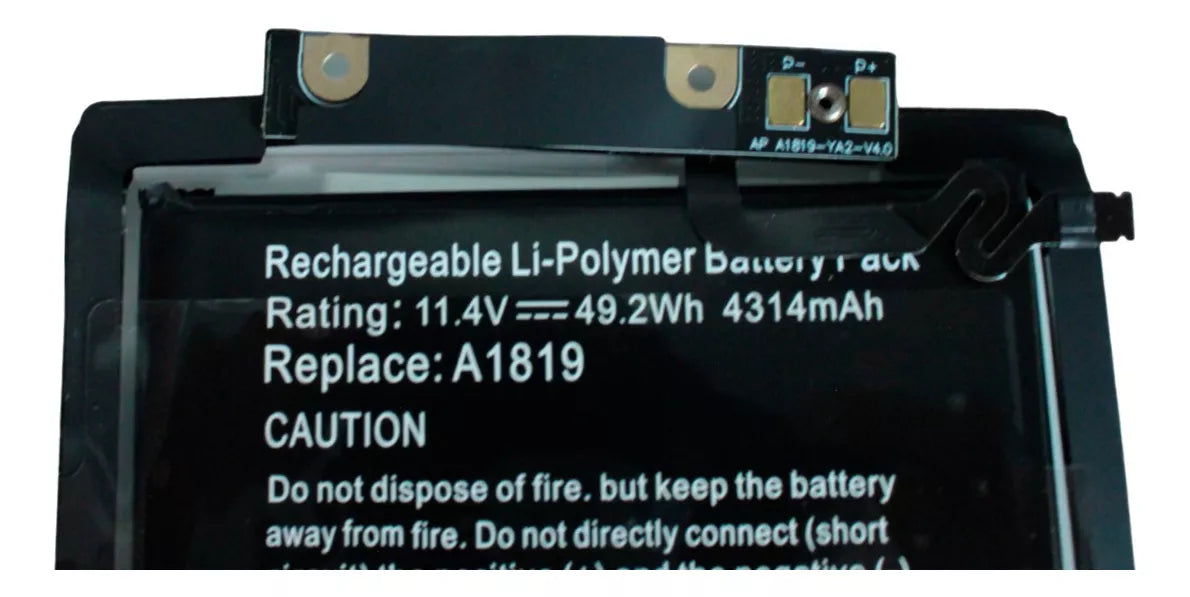 Batería Compatible Con Macbook Pro A1706 Modelo A1819