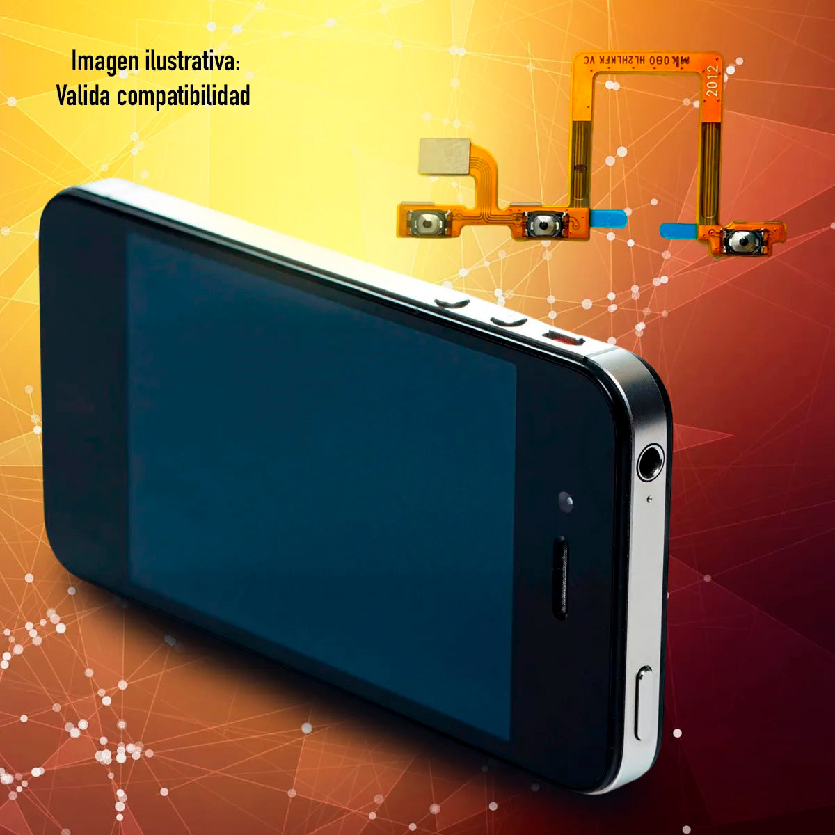 Flexor de Volumen y Encendido Compatible con Samsung S22 Ultra