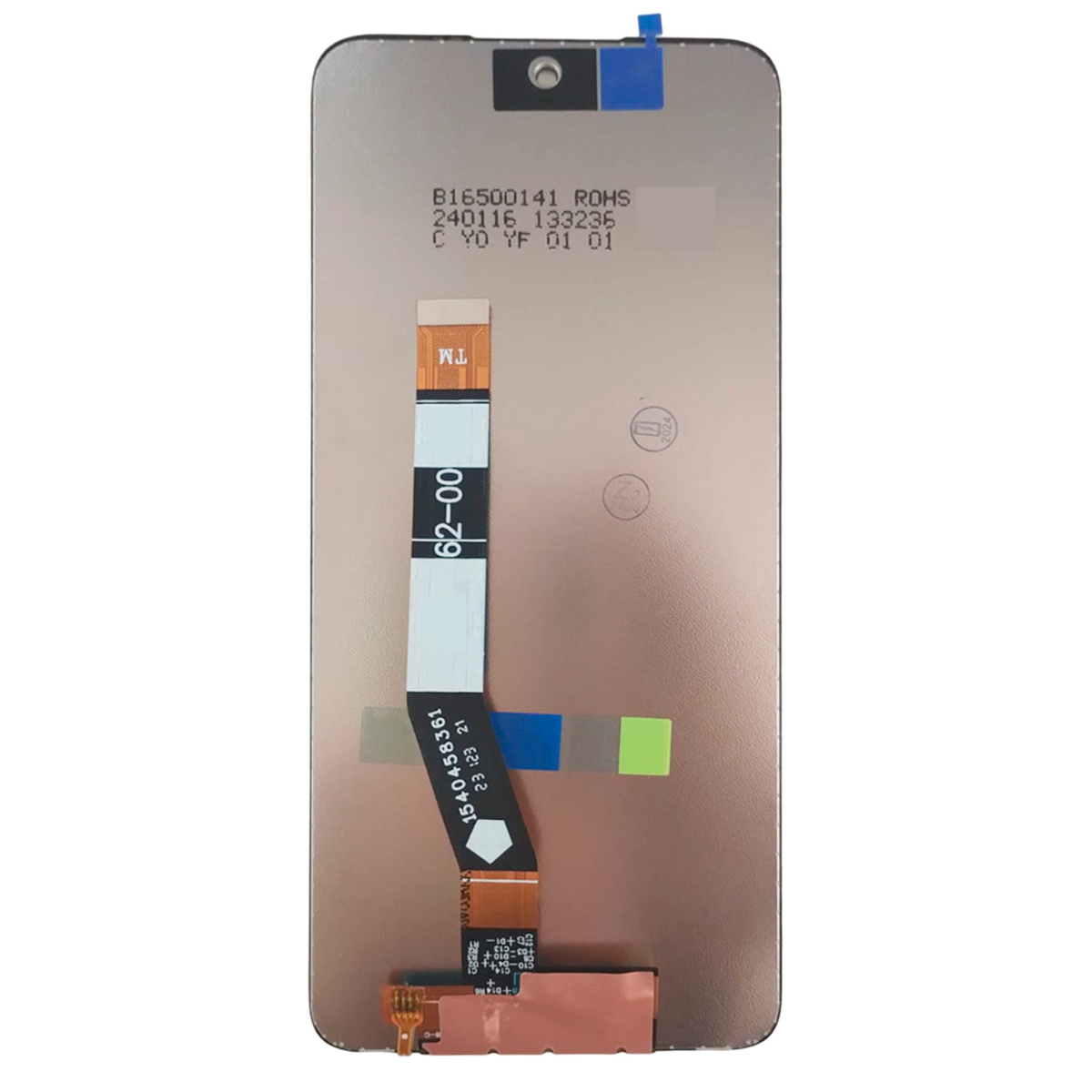 Acercamiento a los conectores de una Pantalla Compatible Con Motorola Moto G54 Xt2343-5 Oled