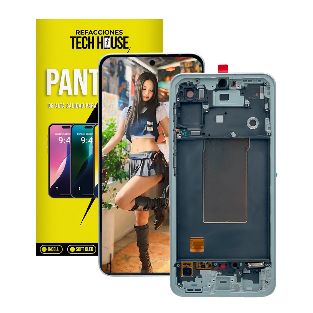 Pantalla compatible con Samsung Galaxy A56