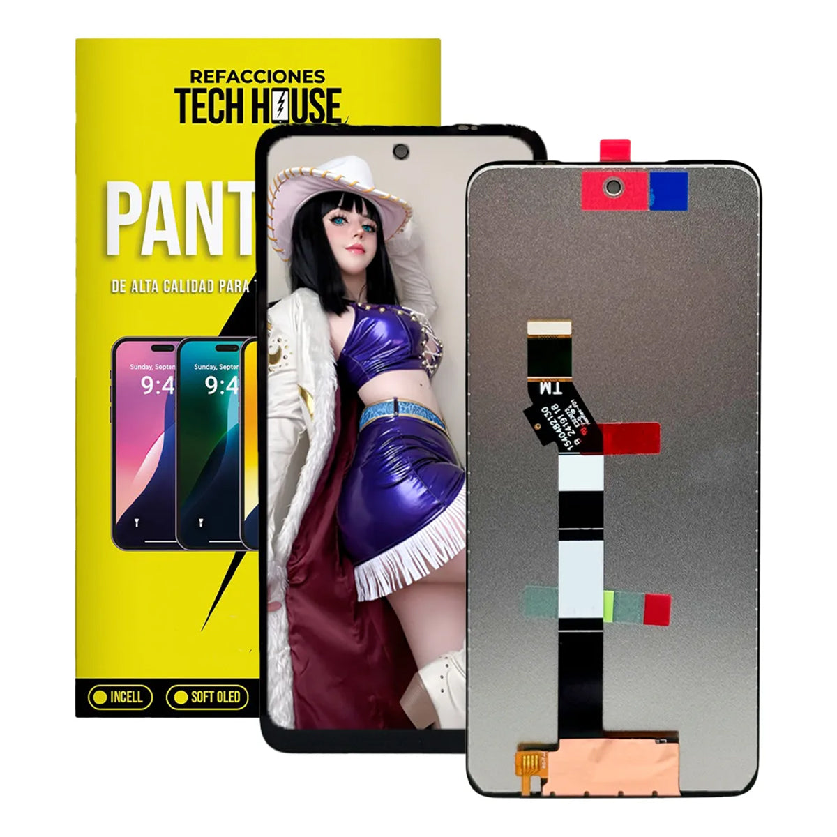 Pantalla compatible con Moto G05