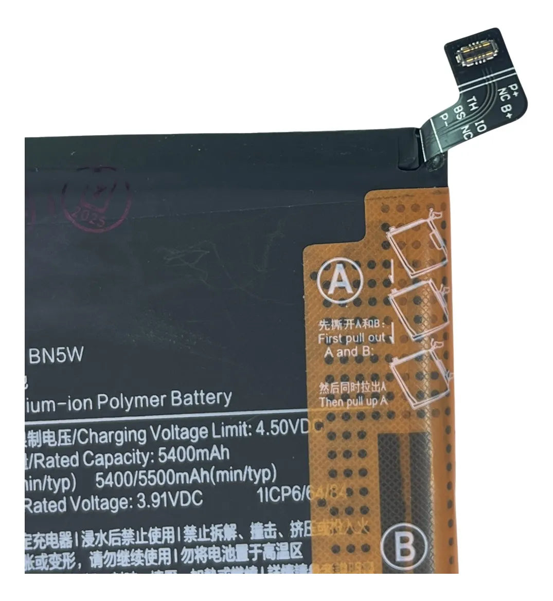 Bateria Compatible Con Redmi Note 14 Pro 5g (china) Bn5w