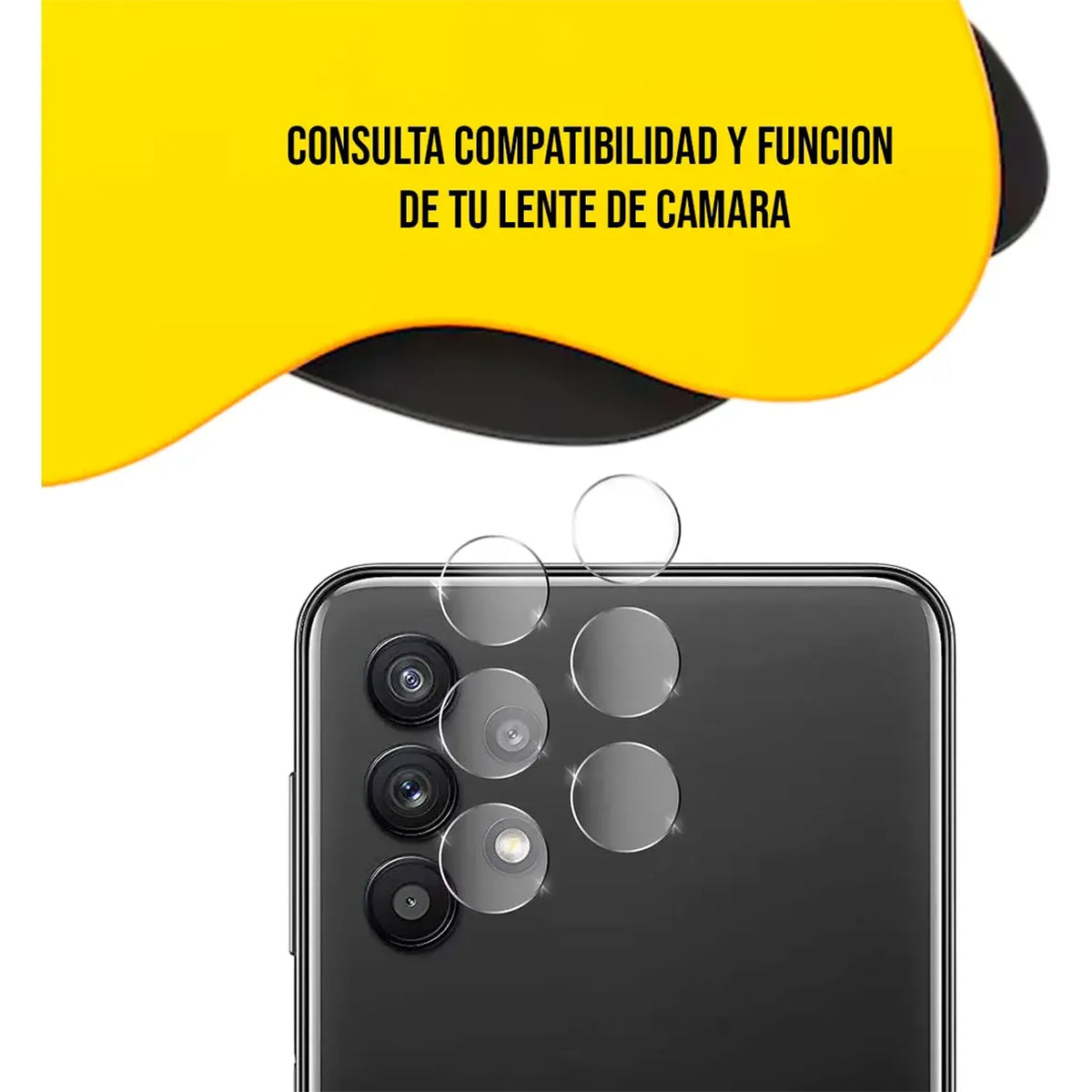 Cristal de Cámara para Samsung Galaxy A51 (A515)