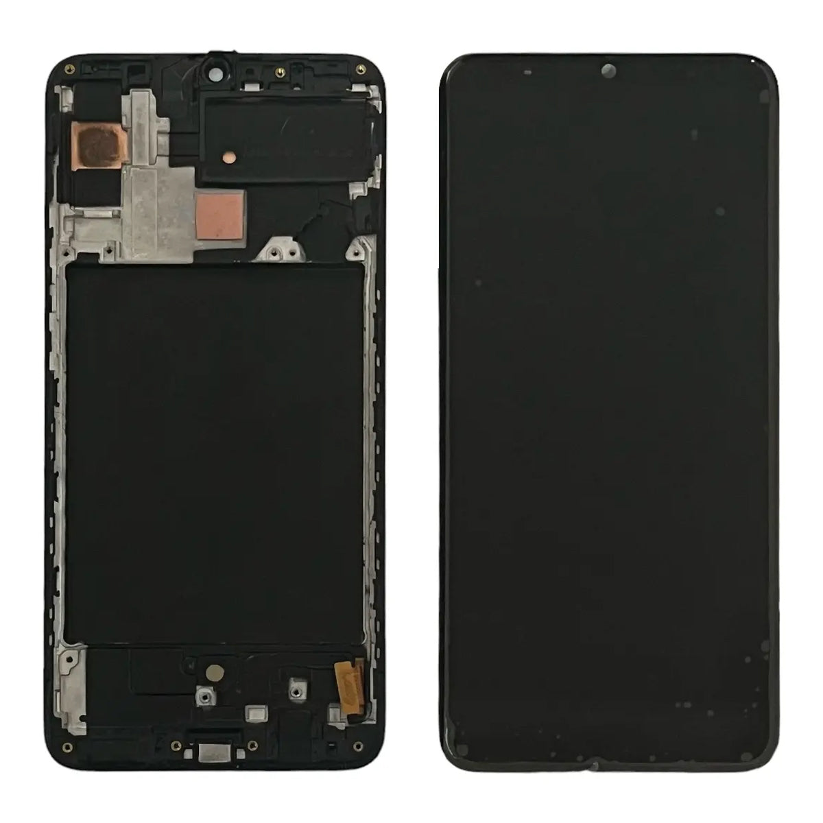 Pantalla con Marco compatible con Samsung Galaxy A70