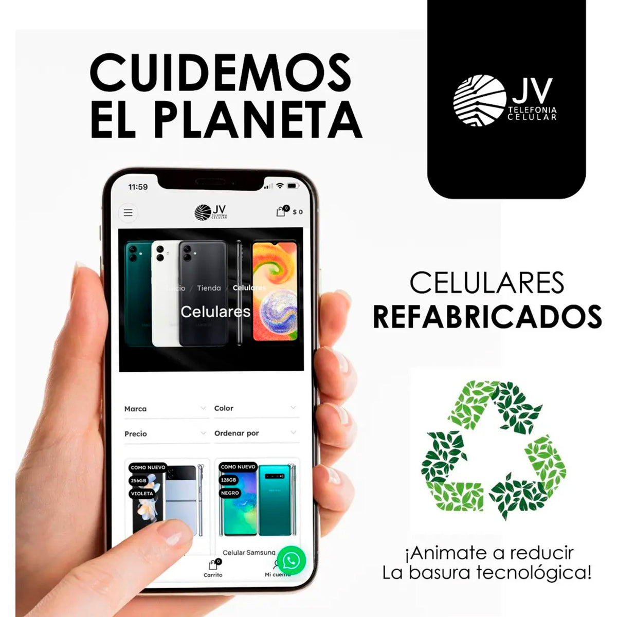Antena de red Oppo Reno 10 - detalle