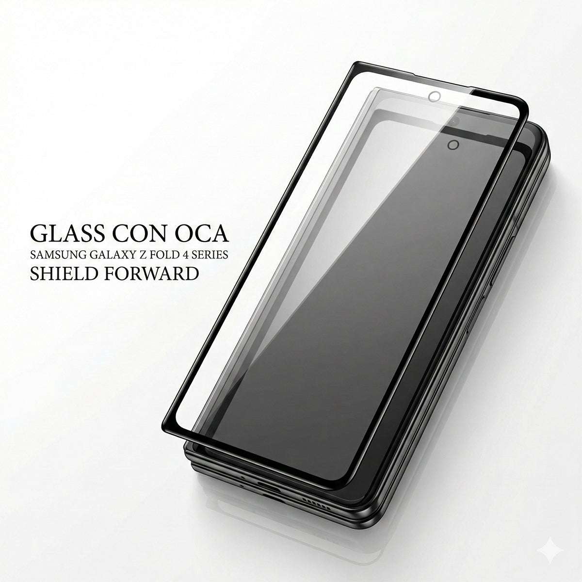 Glass con OCA Forward Shield Series compatible con Samsung Galaxy Z Fold 4 y 5 (Pantalla Externa)