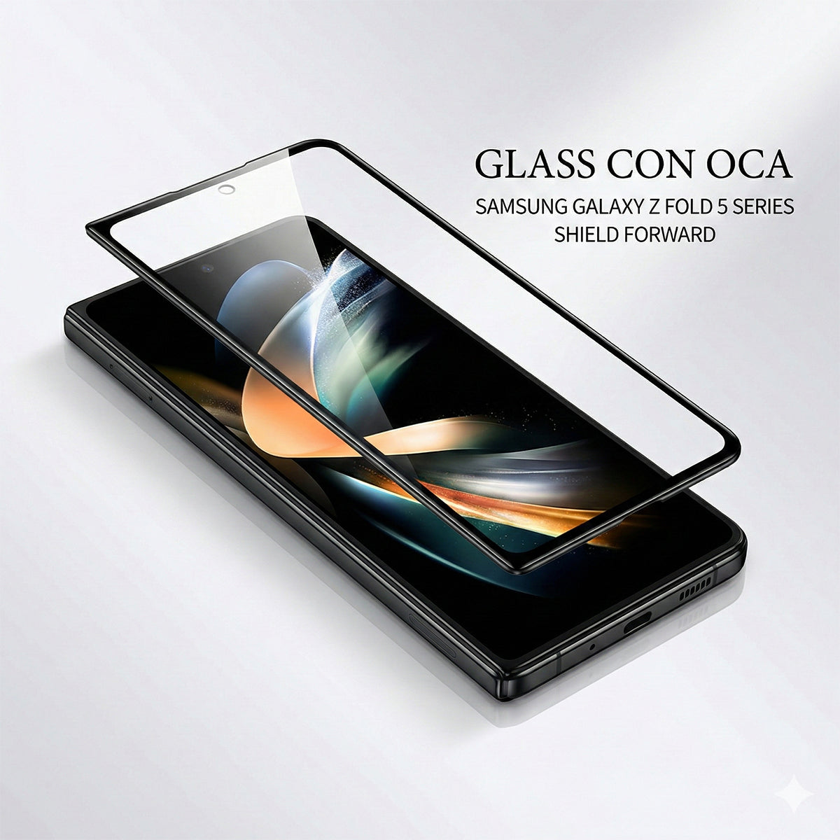Glass con OCA Forward Shield Series compatible con Samsung Galaxy Z Fold 4 y 5 (Pantalla Externa)