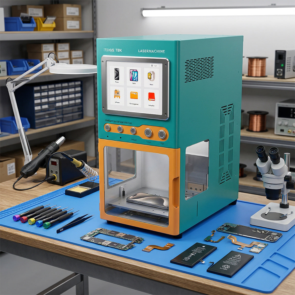 Máquina Láser UV TBK 958ZE – ¡Láser Frío!