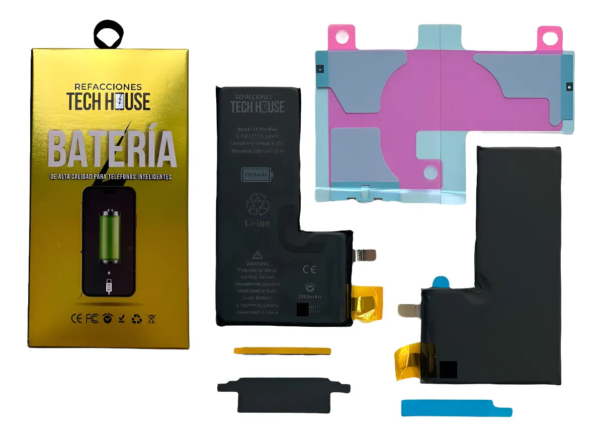 Bateria Tech House para iPhone 11 Pro Max S/Flex 3969MAH