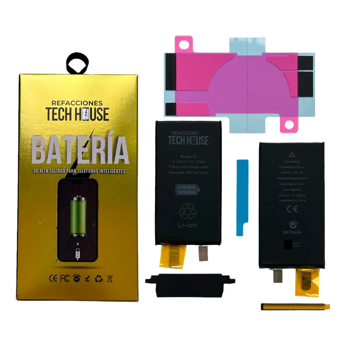Batería Sin Flex compatible con iPhone 12