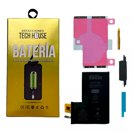 Bateria Para iPhone 12 Pro Sin Flex Tech House