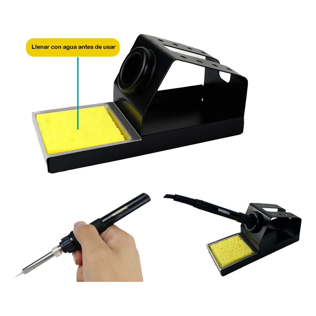 Estación 2 en 1 Yaogong 878D: Precisión Digital y Eficiencia Máxima