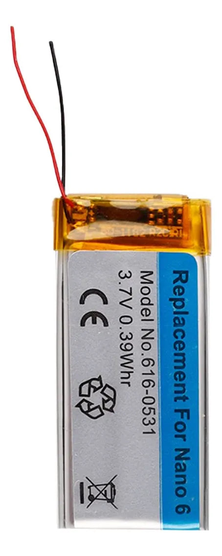 Batería compatible con iPod Nano 6