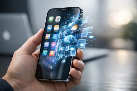 Futuro de las pantallas autoprogramables iPhone