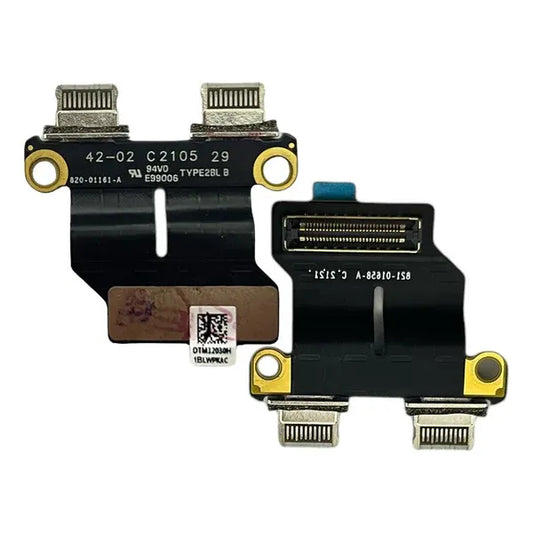 Refacción nueva garantizada de conectores para centro de carga para MacBook, asegurando compatibilidad, durabilidad y funcionamiento óptimo del dispositivo.
