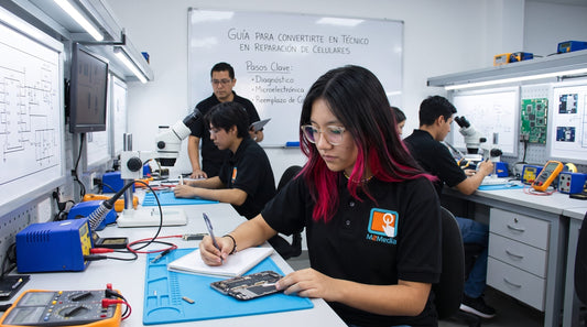 Guía para convertirte en técnico en reparación de celulares