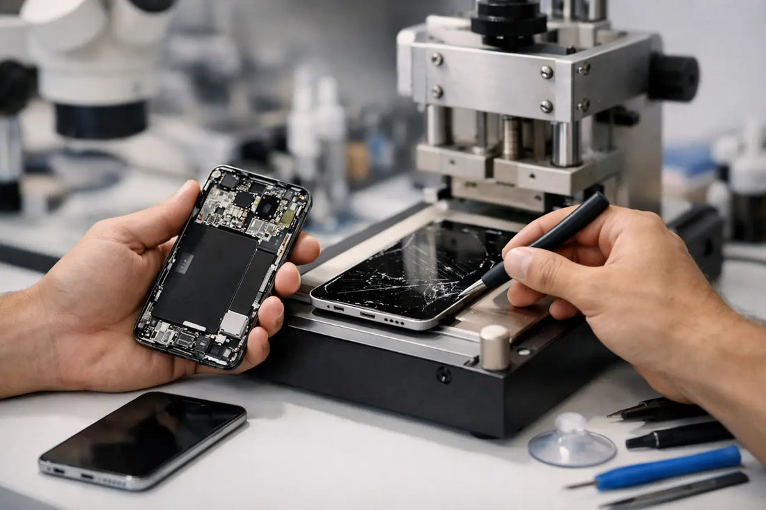 Remanufactura de pantallas celulares: cuándo sí